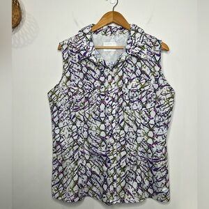 Reel Legends Sleeveless Top Women’s Size Large